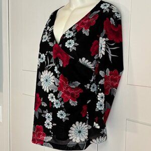 3/4 sleeve maternity top
